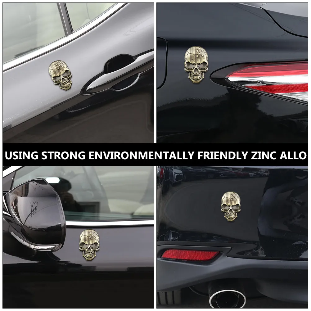 1Pcs 3D Car Emblem Zinc Alloy Skull Design Sticker for Vehicle Bumper Trunk Door Bonnet Outdoor Indoor Use Stylish Metal Car
1Pcs 3D Car Emblem Zinc Alloy Skull Design Sticker for Vehicle Bumper Trunk Door Bonnet Outdoor Indoor Use Stylish Metal Car