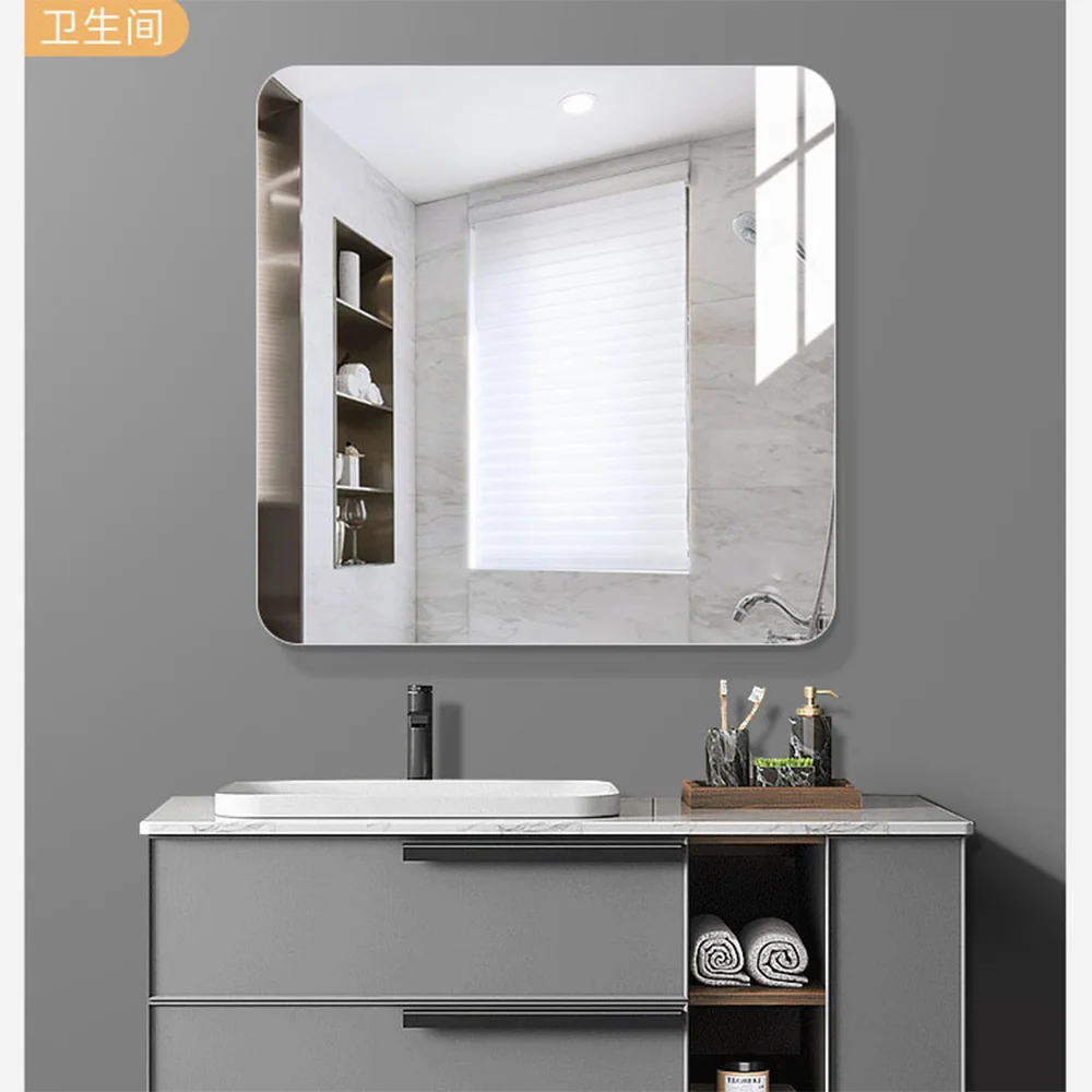 Decorative Wall Mirrors Acrylic Mirror Stickers Flexible Thicken 2mm Self-Adhesive Diy Art Mirrors Decals Decor For Wall
Decorative Wall Mirrors Acrylic Mirror Stickers Flexible Thicken 2mm Self-Adhesive Diy Art Mirrors Decals Decor For Wall