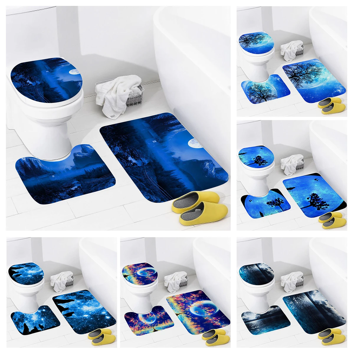 Home bathroom floor mats Bath Foot mat Animal oil paint style modern bathroom accessorie rug Toilet mat Bathtub anti-slip carpet
Home bathroom floor mats Bath Foot mat Animal oil paint style modern bathroom accessorie rug Toilet mat Bathtub anti-slip carpet
