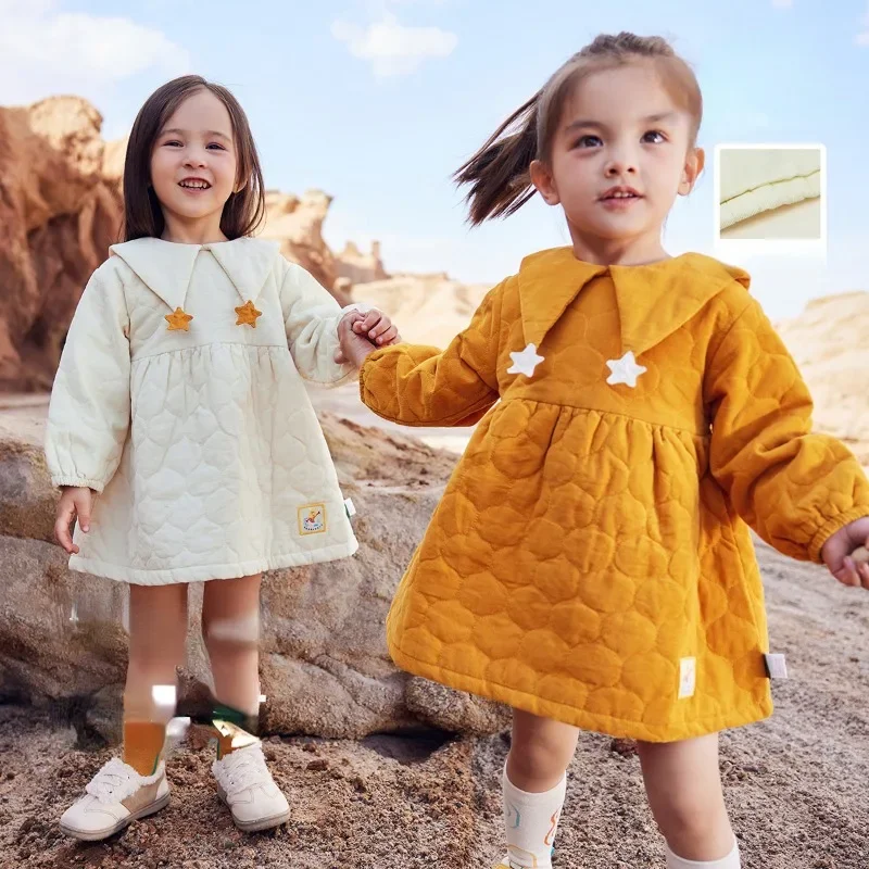 Winter Toddler Baby Girls Dress 1-6Y Long Sleeve Ruffles Princess Dress Kids Fashion Children Casual Dress
Winter Toddler Baby Girls Dress 1-6Y Long Sleeve Ruffles Princess Dress Kids Fashion Children Casual Dress