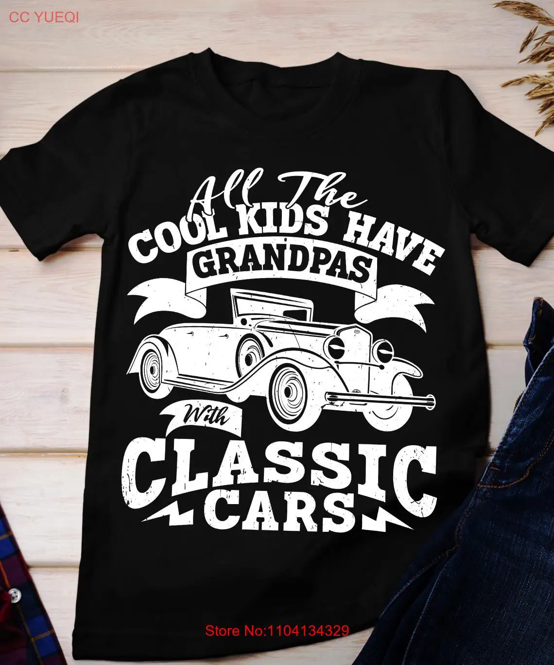 All The Cool Kids Have Grandpas With Classic Cars T Shirt Grandpa for Car gift long or short sleeves
All The Cool Kids Have Grandpas With Classic Cars T Shirt Grandpa for Car gift long or short sleeves