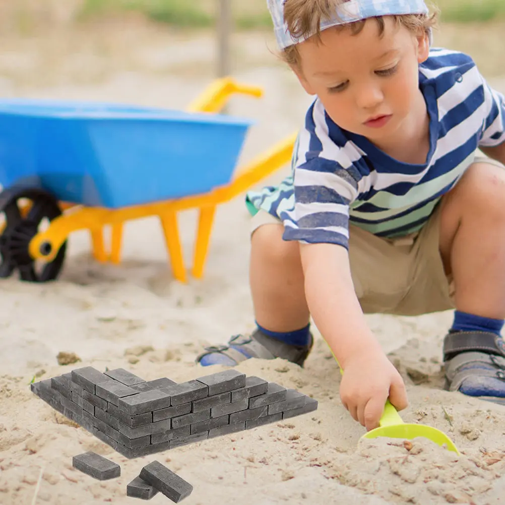 50Pcs Brick Models Mini Simulated Small Bricks DIY Miniature Bricks for Sand Table Garden Mini House Decorations DIY Layout
50Pcs Brick Models Mini Simulated Small Bricks DIY Miniature Bricks for Sand Table Garden Mini House Decorations DIY Layout