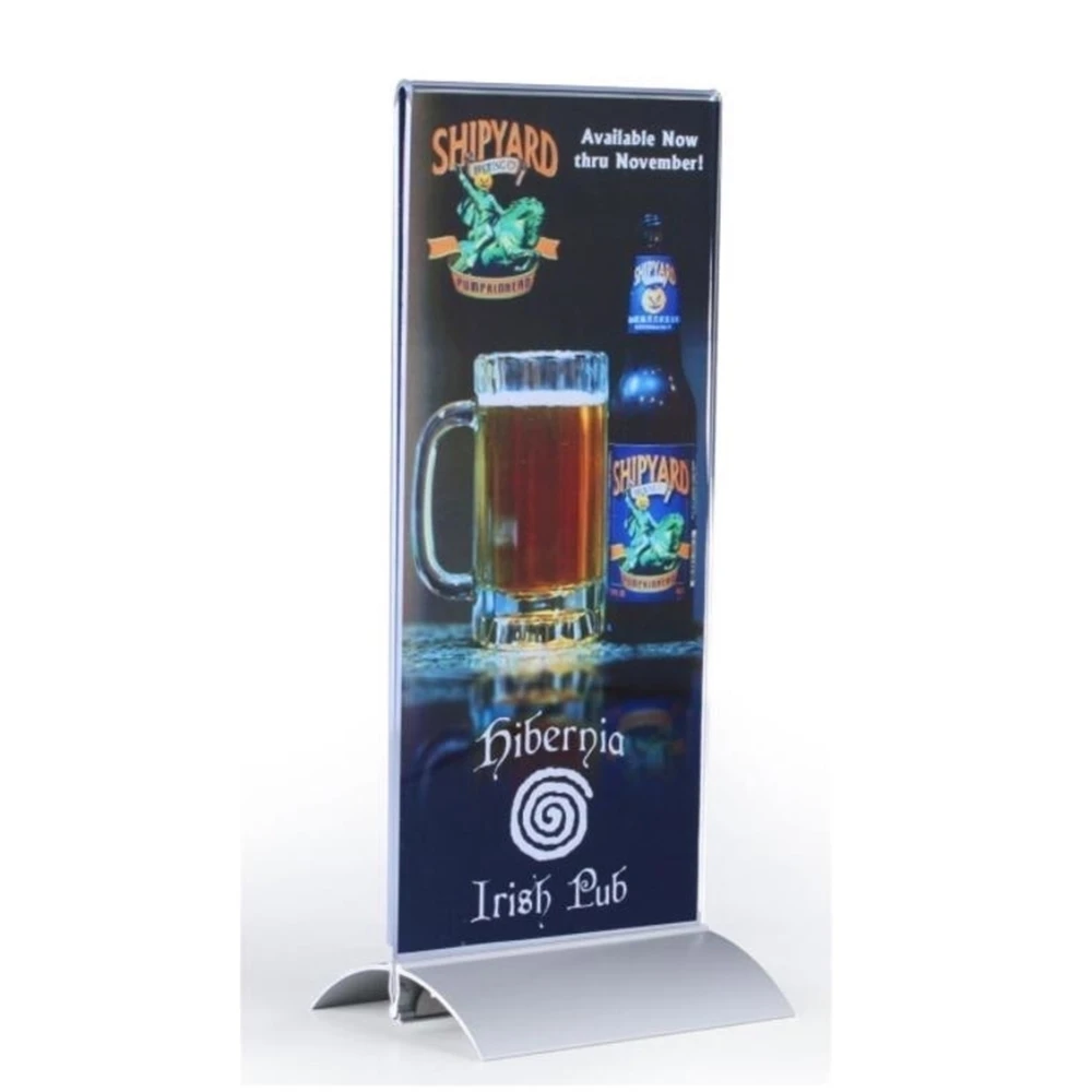 16x19cm Acrylic Sign Holder With Aluminum Base Bottom Insert Clear Portrait Frame Table Top Signs
16x19cm Acrylic Sign Holder With Aluminum Base Bottom Insert Clear Portrait Frame Table Top Signs
