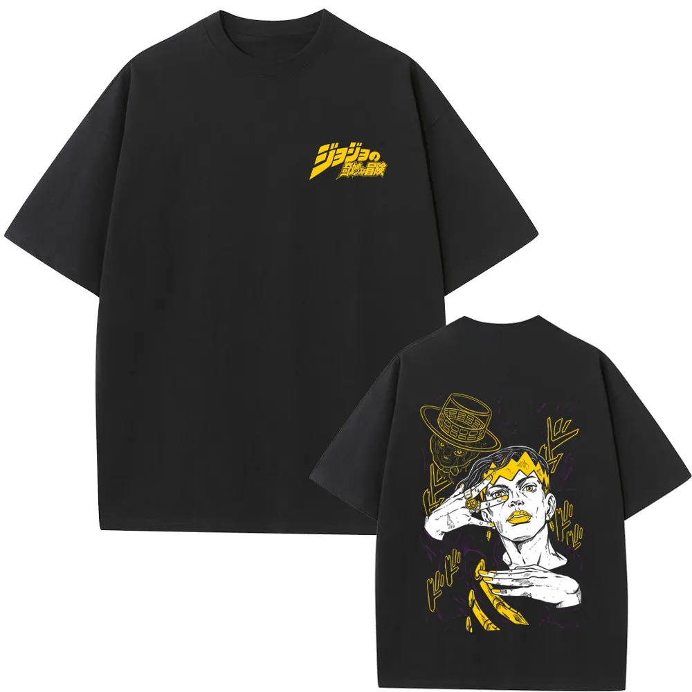 Anime Jojo's Bizarre Adventure Rohan Kishibe Graphic T Shirt Men Women Manga Fashion Trend Short Sleeve T-shirts Y2k Streetwear
Anime Jojo's Bizarre Adventure Rohan Kishibe Graphic T Shirt Men Women Manga Fashion Trend Short Sleeve T-shirts Y2k Streetwear