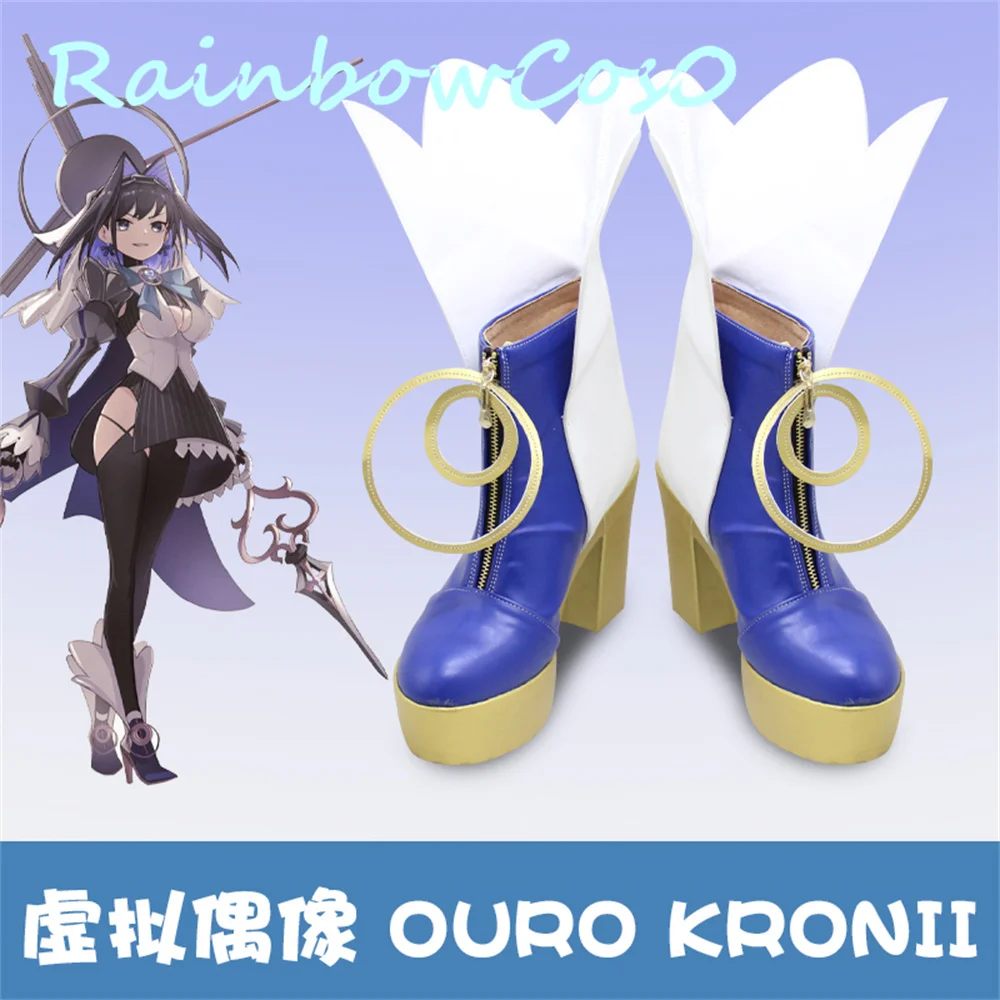 VTuber YouTuber hololive EN Ouro Kronii Cosplay Shoes Boots Game Anime Carnival Party Halloween W2261
VTuber YouTuber hololive EN Ouro Kronii Cosplay Shoes Boots Game Anime Carnival Party Halloween W2261