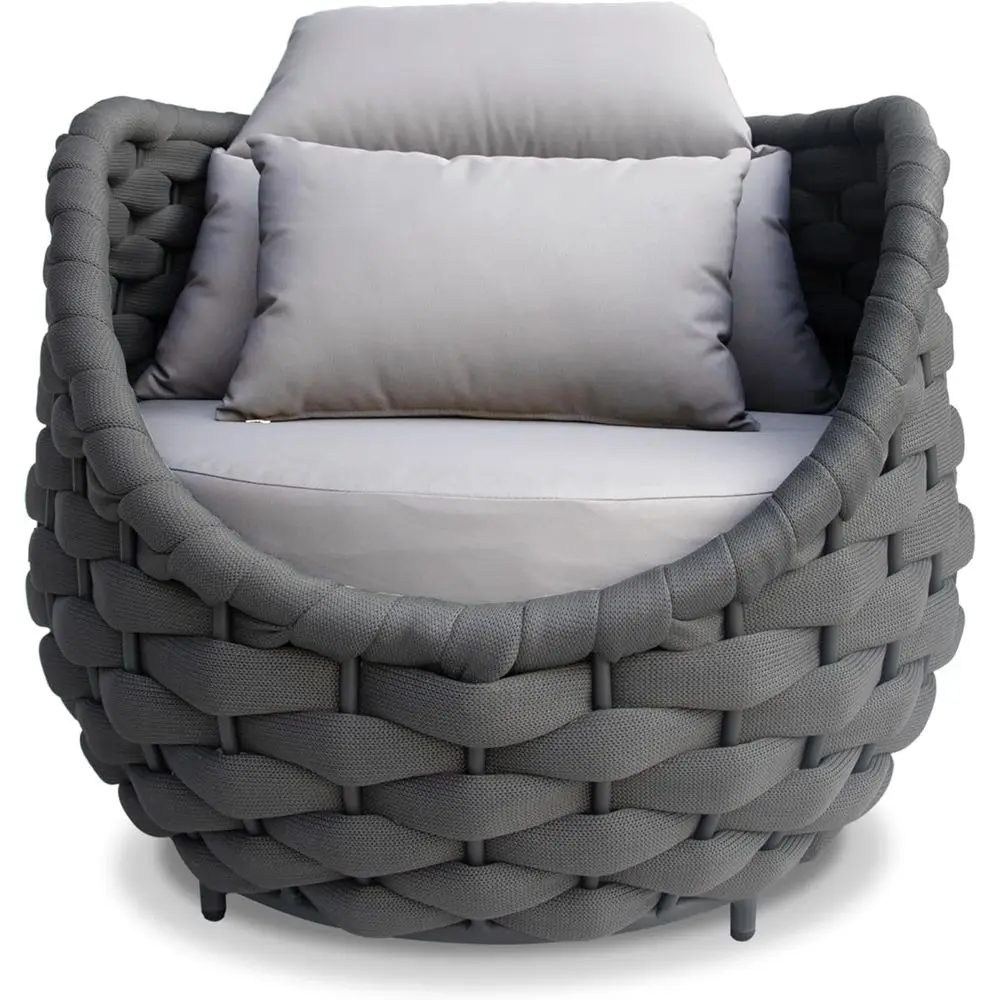 Outdoor Cushioned Patio Chair with Arms - Durable Lounge Seating for Deck, Garden, Pool Areas
Outdoor Cushioned Patio Chair with Arms - Durable Lounge Seating for Deck, Garden, Pool Areas