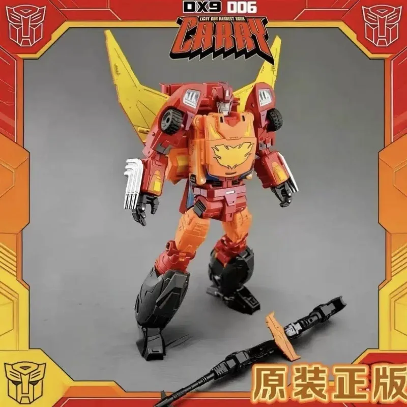 【Ready Stock】Transformed Toys DX9 D06 Original Red Rodimus Hot Rod MP Scale Movable Robot
【Ready Stock】Transformed Toys DX9 D06 Original Red Rodimus Hot Rod MP Scale Movable Robot