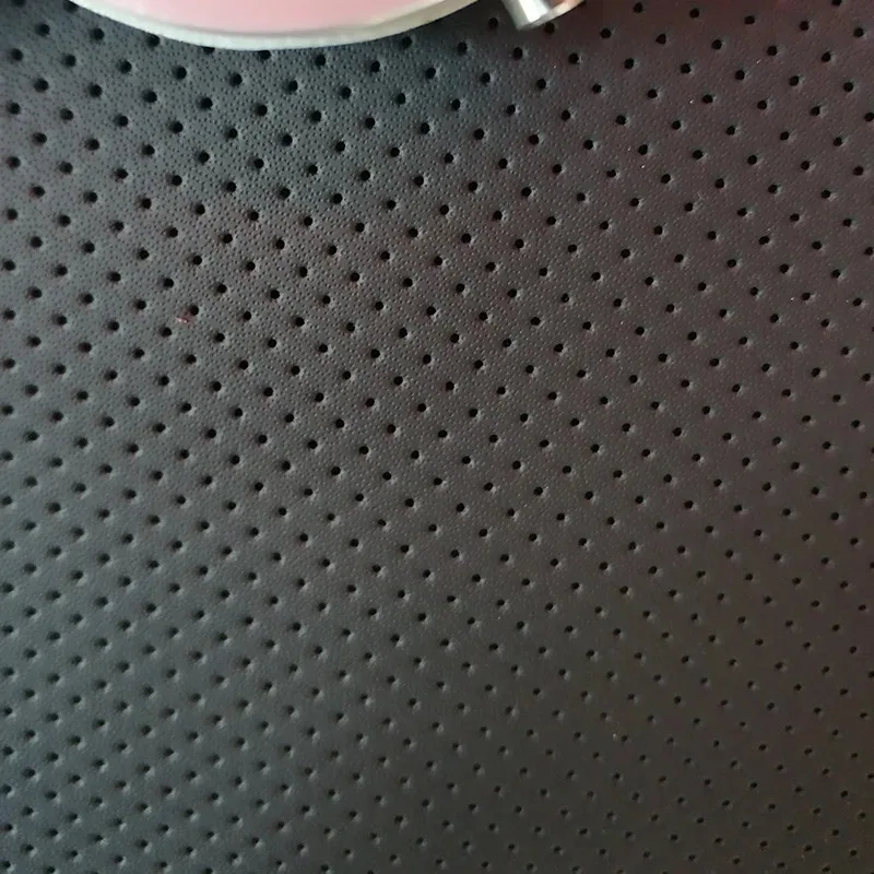 1.2MM Thickness Punching Holes Car Steering Wheel Sofa Seats Microfiber Synthetic Leather Materials
1.2MM Thickness Punching Holes Car Steering Wheel Sofa Seats Microfiber Synthetic Leather Materials