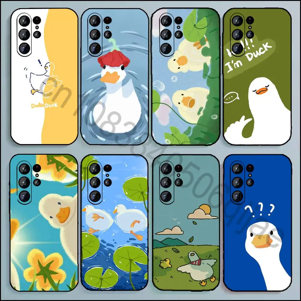 duck Phone Case For Samsung Galaxy A20 21 22 31 32 52 53 72 73 80 91 Soft Black Cover
duck Phone Case For Samsung Galaxy A20 21 22 31 32 52 53 72 73 80 91 Soft Black Cover