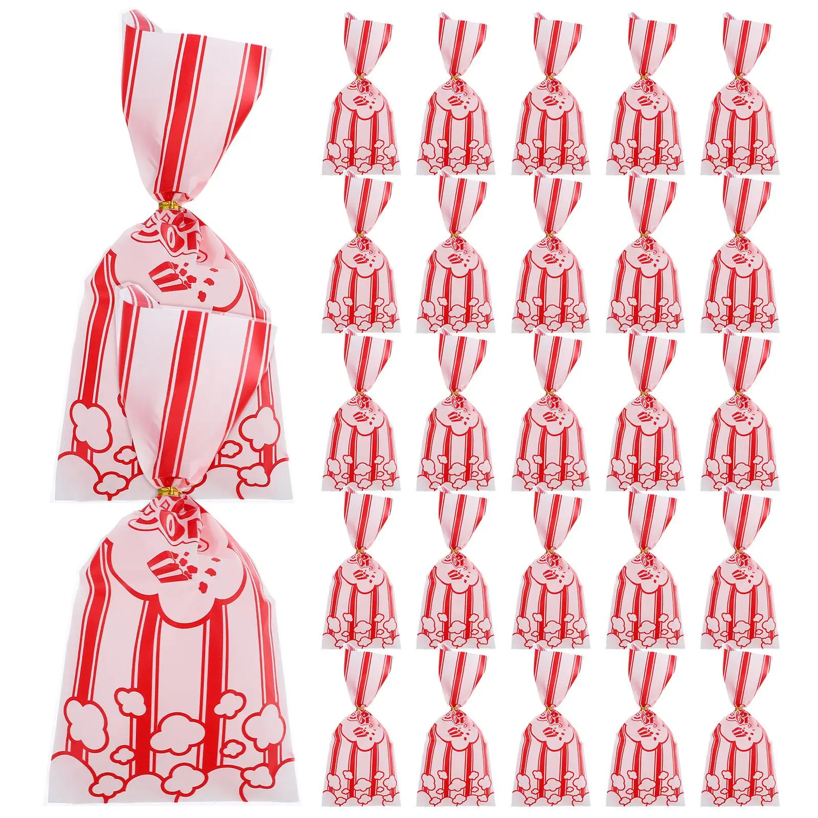 100pcs Candy Bags Clear Popcorn Snack Packaging Gift Halloween Cookie Party Favor Bags Safe Material Unique Design
100pcs Candy Bags Clear Popcorn Snack Packaging Gift Halloween Cookie Party Favor Bags Safe Material Unique Design