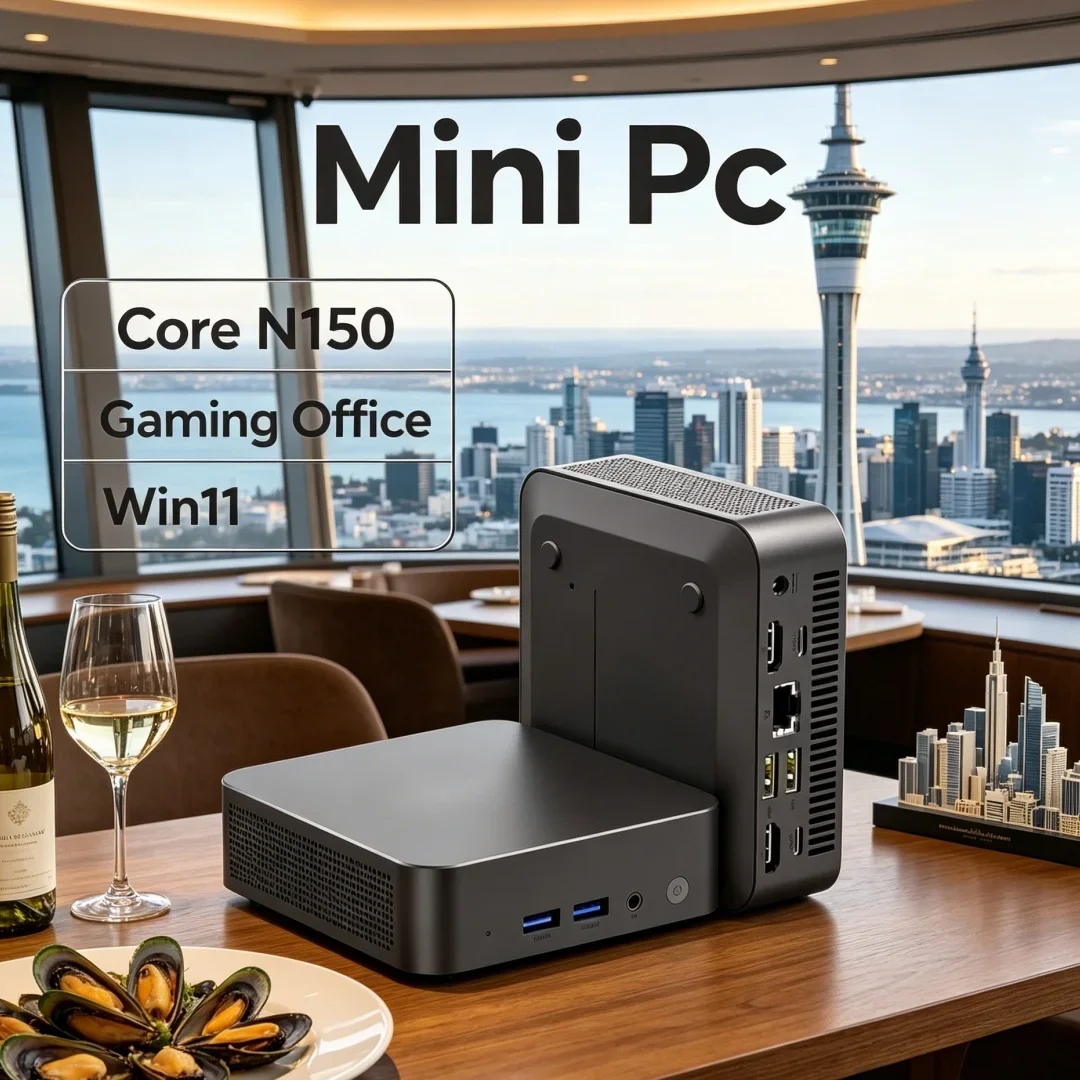 Core N150 Sleek Win11 Mini PC 16GB 32GB RAM 1TB 2TB SSD WiFi 6 4KHD Pocket Desktop Gaming PC Home Office
Core N150 Sleek Win11 Mini PC 16GB 32GB RAM 1TB 2TB SSD WiFi 6 4KHD Pocket Desktop Gaming PC Home Office