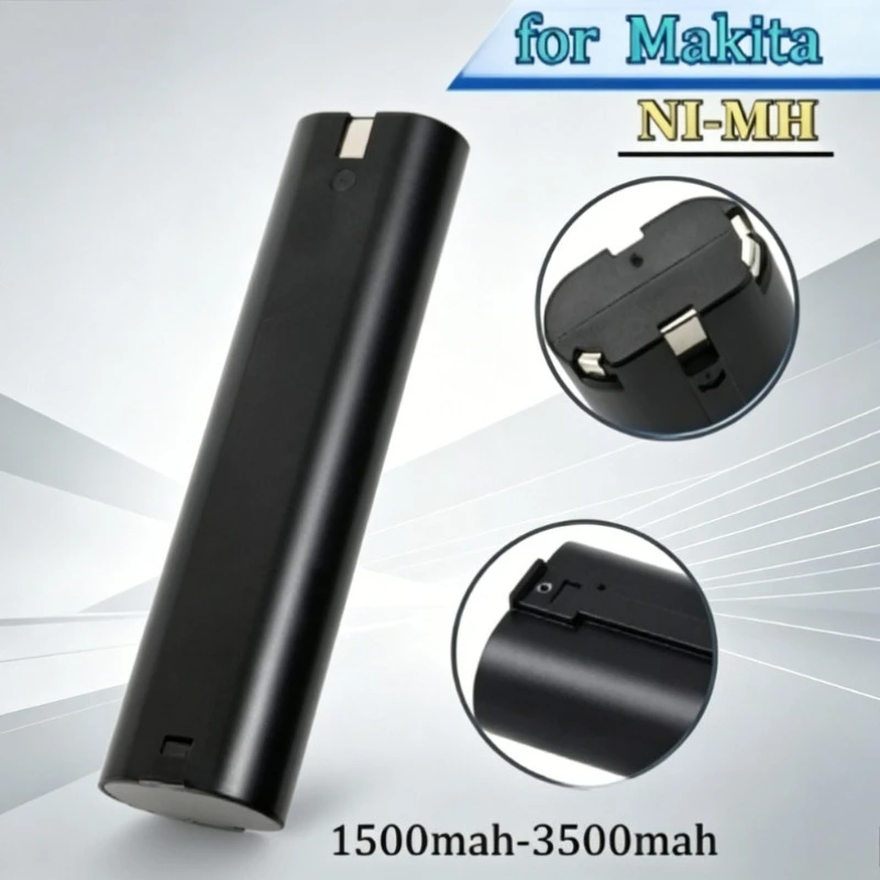 3500mAh Suitable for Electric Tool Battery for Makita 9.6VS9000 Type Air Nail Gun Electrician Hand Drill Glass Machine Battery
3500mAh Suitable for Electric Tool Battery for Makita 9.6VS9000 Type Air Nail Gun Electrician Hand Drill Glass Machine Battery