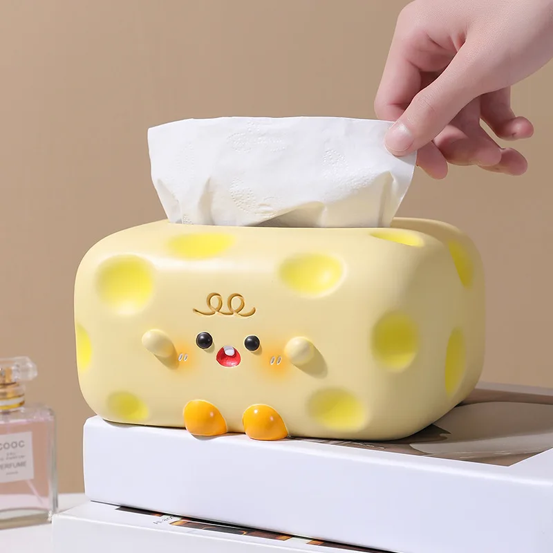 Toilet Paper Box Living Room Creative Tissue Box Light Luxury High-end Resin Decoration Tea Table Decoration Home Paper Storage
Toilet Paper Box Living Room Creative Tissue Box Light Luxury High-end Resin Decoration Tea Table Decoration Home Paper Storage