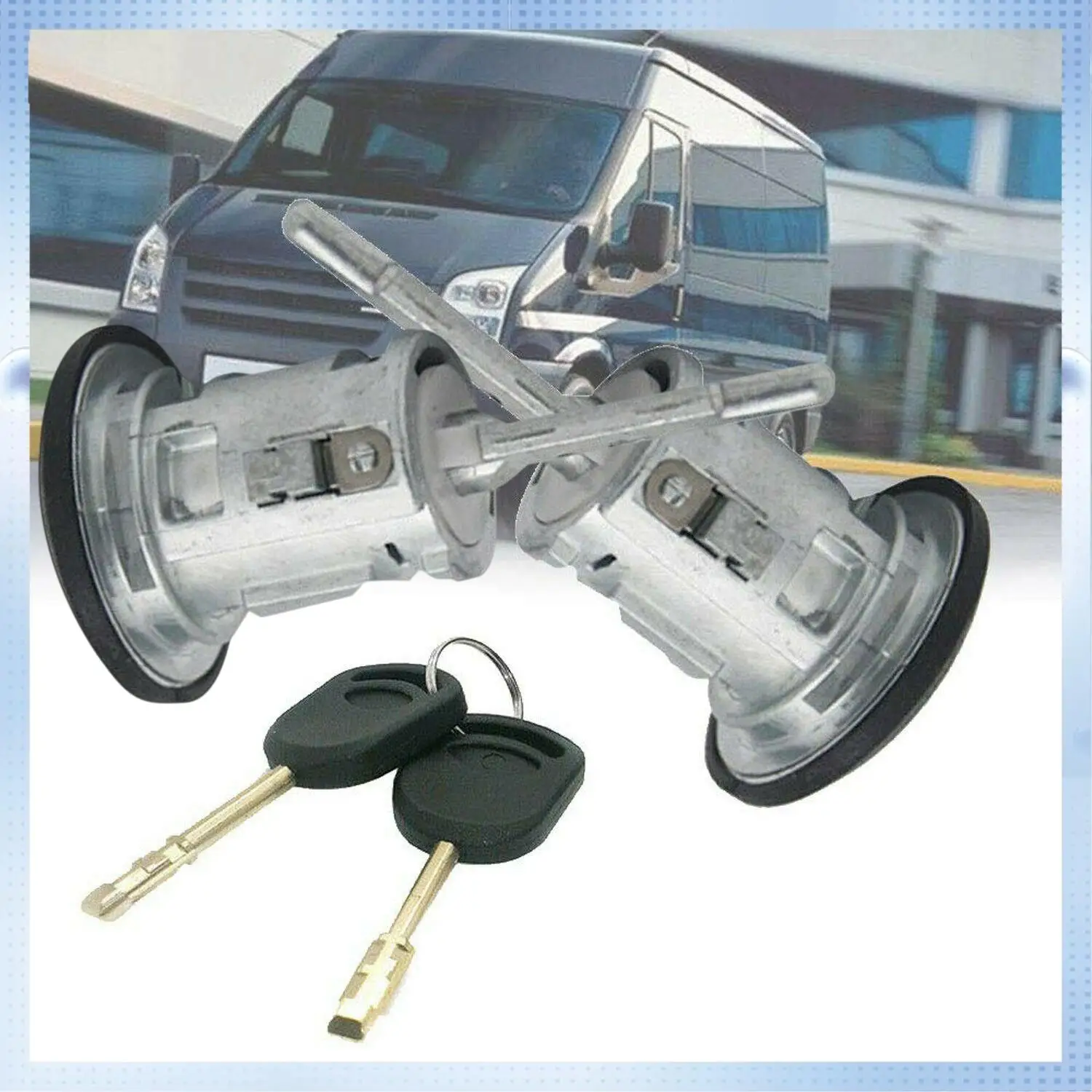 B07A-Car Front Door Left And Right Door Locks Left And Right Lock Kit With 2 Keys For Ford Transit MK6 MK7 2006-2014
B07A-Car Front Door Left And Right Door Locks Left And Right Lock Kit With 2 Keys For Ford Transit MK6 MK7 2006-2014