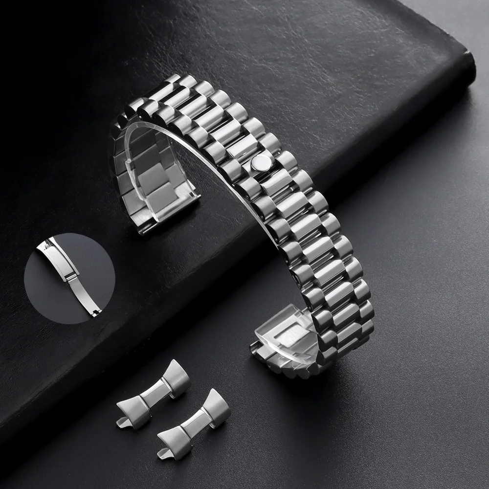 Ремешок для часов из твердой нержавеющей стали, 20 мм, 21 мм, 22 мм, плоский конец с изогнутым концом, универсальная складная пряжка для мужчин и женщин, замена
Ремешок для часов из твердой нержавеющей стали, 20 мм, 21 мм, 22 мм, плоский конец с изогнутым концом, универсальная складная пряжка для мужчин и женщин, замена