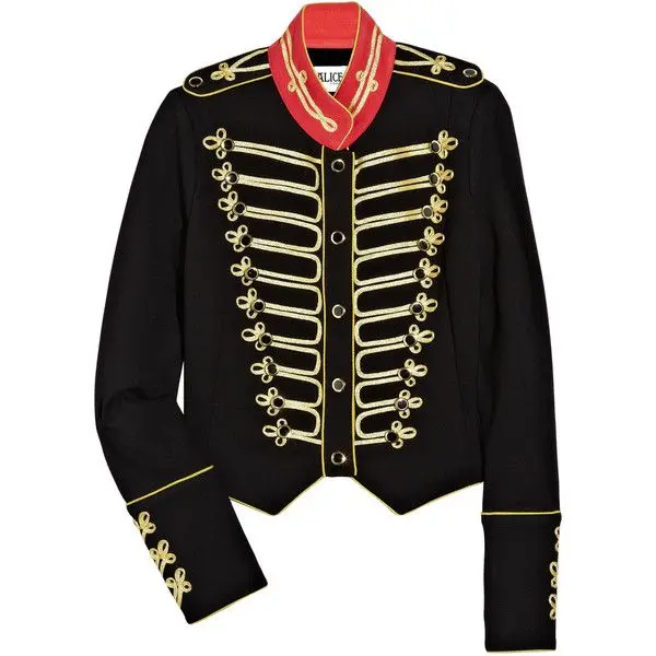 18th Century Women Black Gothic Military Hussar Jacket Costume Civil War Army Regiment Costume Coat Costom Made
18th Century Women Black Gothic Military Hussar Jacket Costume Civil War Army Regiment Costume Coat Costom Made
