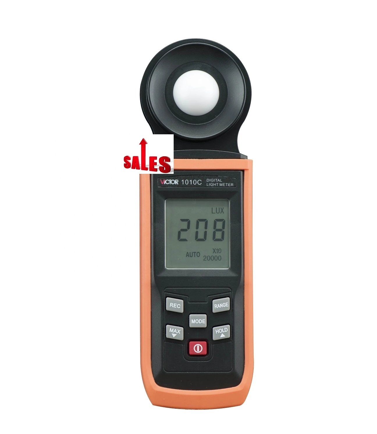 VICTOR 1010C Digital light Lux Meter Manual Automatic Range 0.1~200000 Lux Lighting meter Lux Meter digital Luminometer Tester
VICTOR 1010C Digital light Lux Meter Manual Automatic Range 0.1~200000 Lux Lighting meter Lux Meter digital Luminometer Tester