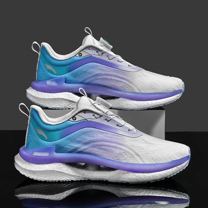 Couple Sneakers 2025 New Soft Soled Breathable Mesh Lightweight High-quality Rotating Button Outdoor Running Shoes for Men Women
Couple Sneakers 2025 New Soft Soled Breathable Mesh Lightweight High-quality Rotating Button Outdoor Running Shoes for Men Women