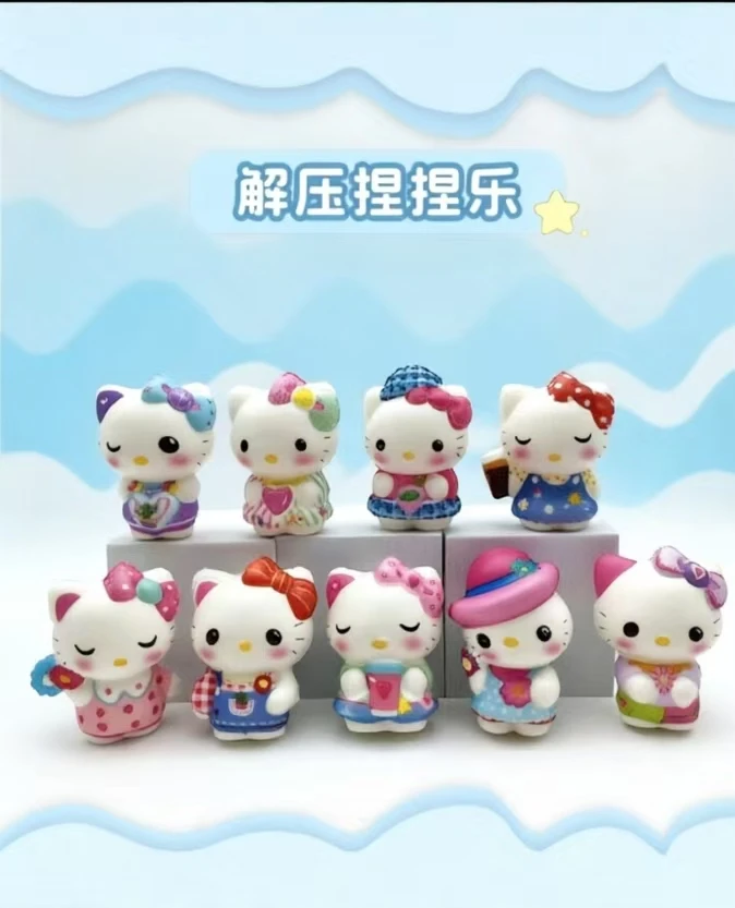 Hello Kitty Squishy Fidget Squishies Set Slow Rising Kawaii Stress Relief Cute Decompression Soft Squeeze Desktop Decor Party
Hello Kitty Squishy Fidget Squishies Set Slow Rising Kawaii Stress Relief Cute Decompression Soft Squeeze Desktop Decor Party