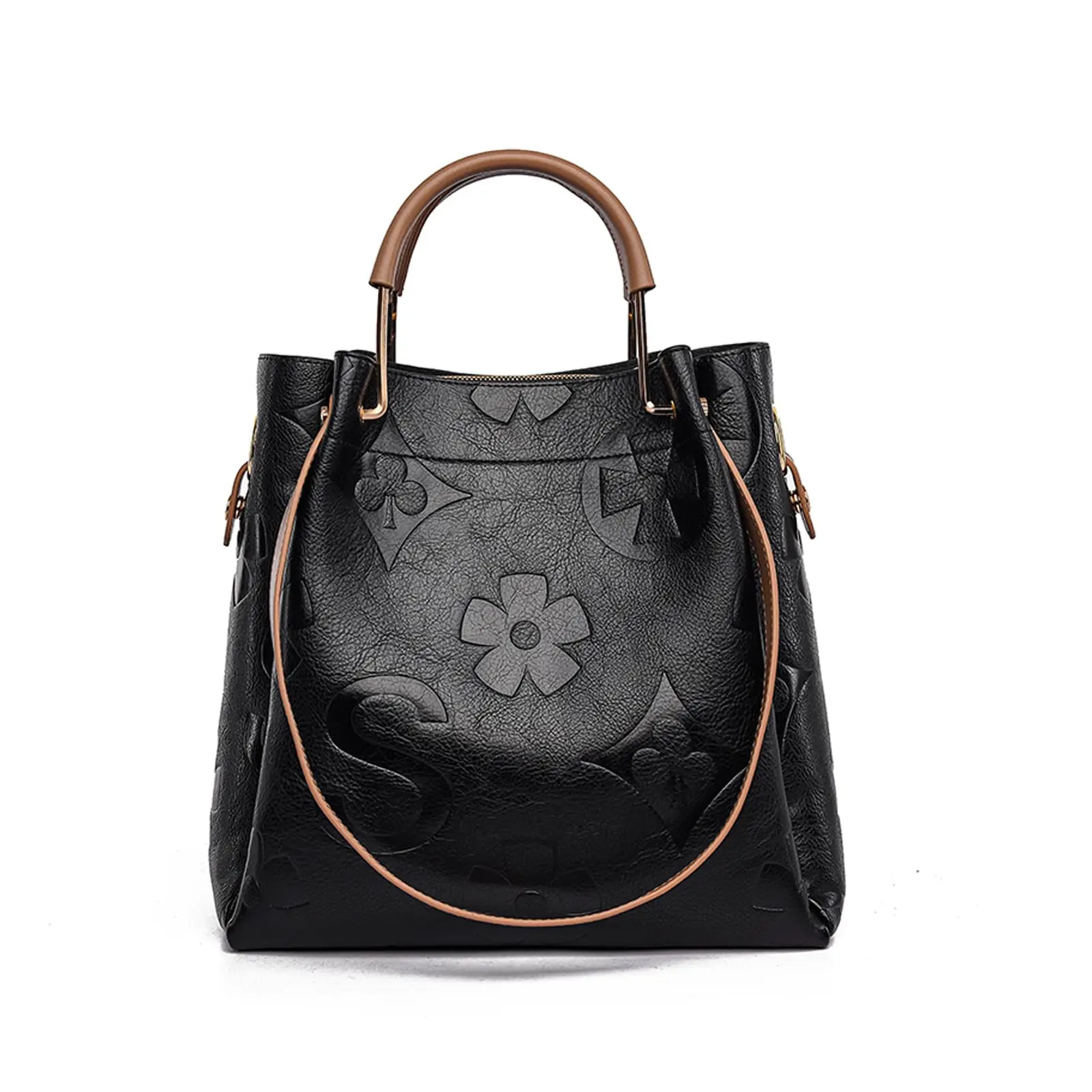 Floral Handbags Purses Women - Embossed Leather Top Handle Handbag Set Large Shoulder Bag Ladies Bucket Hobo Tote 
Floral Handbags Purses Women - Embossed Leather Top Handle Handbag Set Large Shoulder Bag Ladies Bucket Hobo Tote