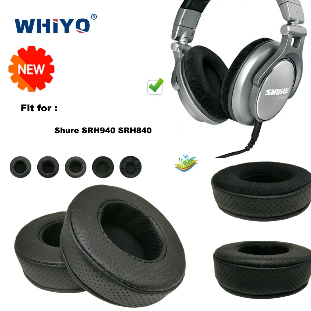 Replacement Ear Pads for Shure SRH940 SRH840 Headset Parts Leather Cushion Velvet Earmuff Headset Sleeve Cover
Replacement Ear Pads for Shure SRH940 SRH840 Headset Parts Leather Cushion Velvet Earmuff Headset Sleeve Cover