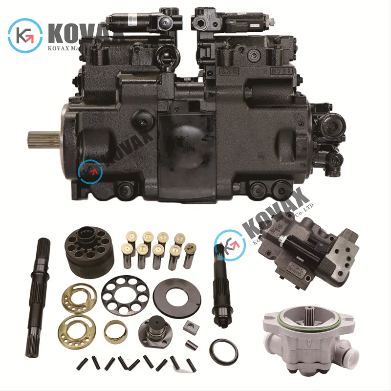 KOVAX Excavator Hydraulic Pump Main Pump K3V112DT K5V80DTP K3V140DT EX200 PC90 EX120 SK220 SK250 PC400-7
KOVAX Excavator Hydraulic Pump Main Pump K3V112DT K5V80DTP K3V140DT EX200 PC90 EX120 SK220 SK250 PC400-7
