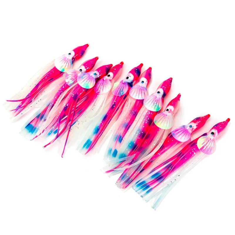 50Pcs Luminous Rubber Squid Skirts Octopus Soft Fishing Lures 5cm 6cm 10cm Artificial Wobbler Soft Bait Fishing Tackle Pesca
50Pcs Luminous Rubber Squid Skirts Octopus Soft Fishing Lures 5cm 6cm 10cm Artificial Wobbler Soft Bait Fishing Tackle Pesca