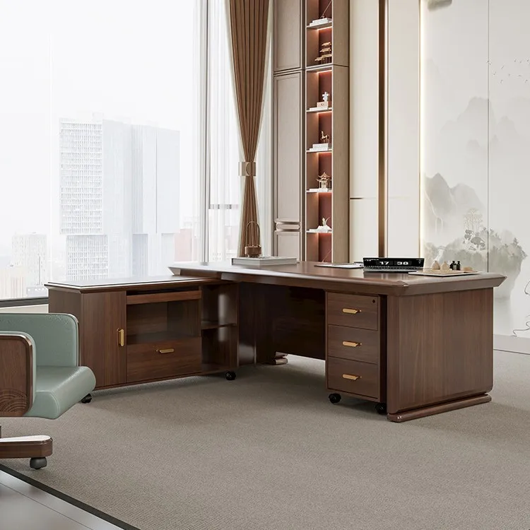 Boss desk high-end chairperson middle class desk paint president desk
Boss desk high-end chairperson middle class desk paint president desk