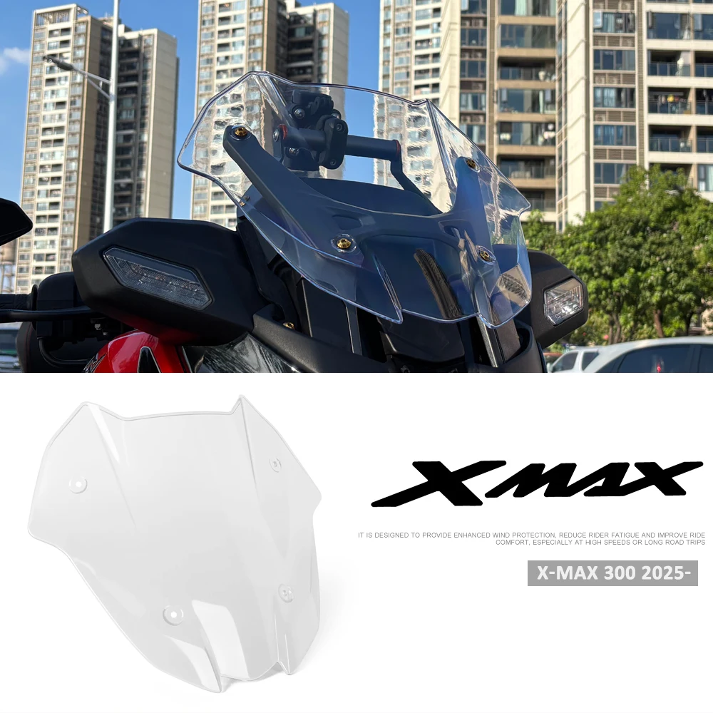 Motorcycle Windshield Windscreens Wind Shield Screens Deflectors Shield Screen For Yamaha X-MAX 300 XMAX 300 X-MAX300 2025 2026
Motorcycle Windshield Windscreens Wind Shield Screens Deflectors Shield Screen For Yamaha X-MAX 300 XMAX 300 X-MAX300 2025 2026