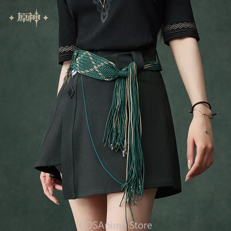 Official Genshin Impact Alhaitham Impression Series Anime Cosplay Irregular Culottes Casual Loose Pants Daily Wear Short Skirt
Official Genshin Impact Alhaitham Impression Series Anime Cosplay Irregular Culottes Casual Loose Pants Daily Wear Short Skirt
