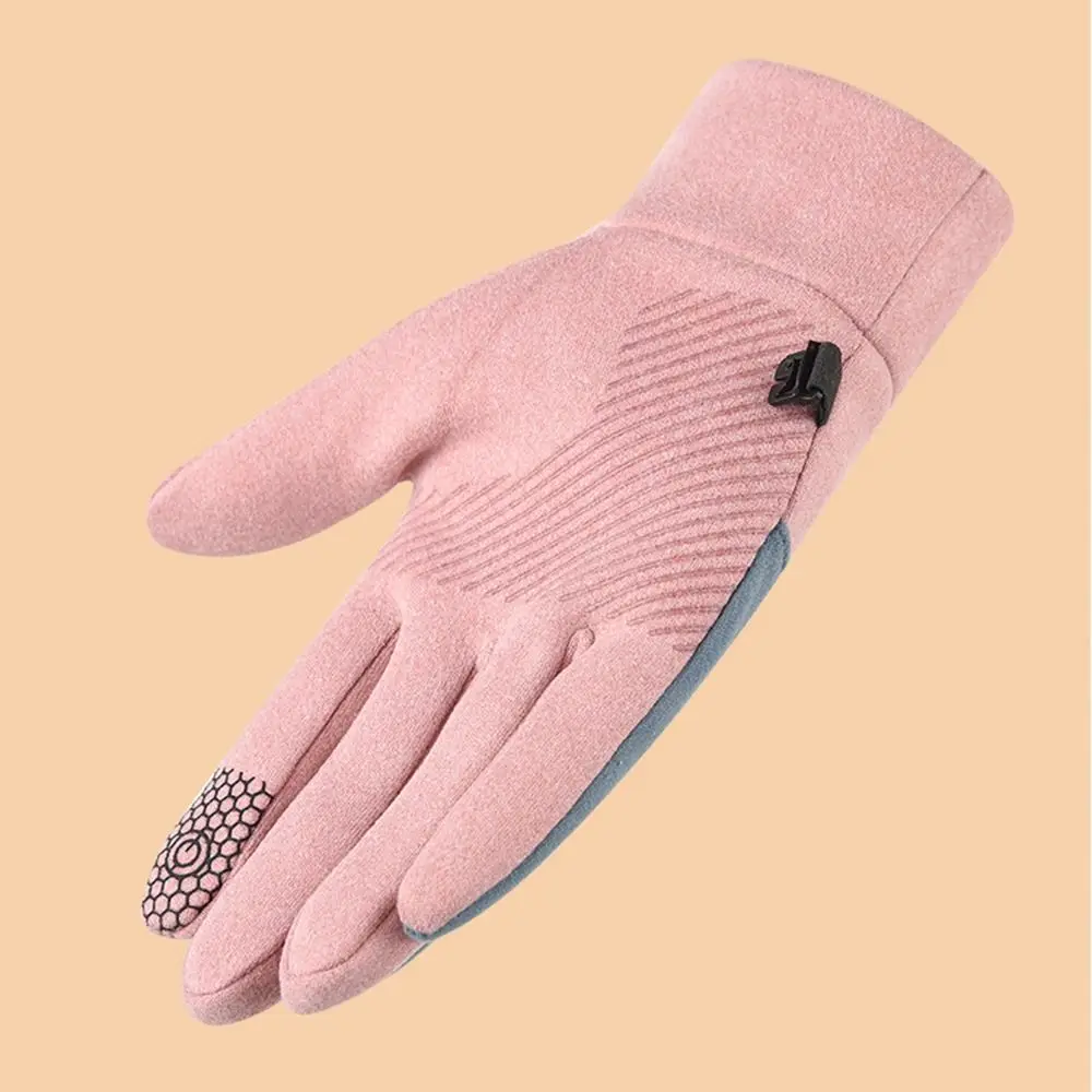 Durable Anti-cold Winter Thermal Gloves Fleecing Windproof Touch Screen Gloves Non Slip Stretch Warm Cycling Gloves Female
Durable Anti-cold Winter Thermal Gloves Fleecing Windproof Touch Screen Gloves Non Slip Stretch Warm Cycling Gloves Female
