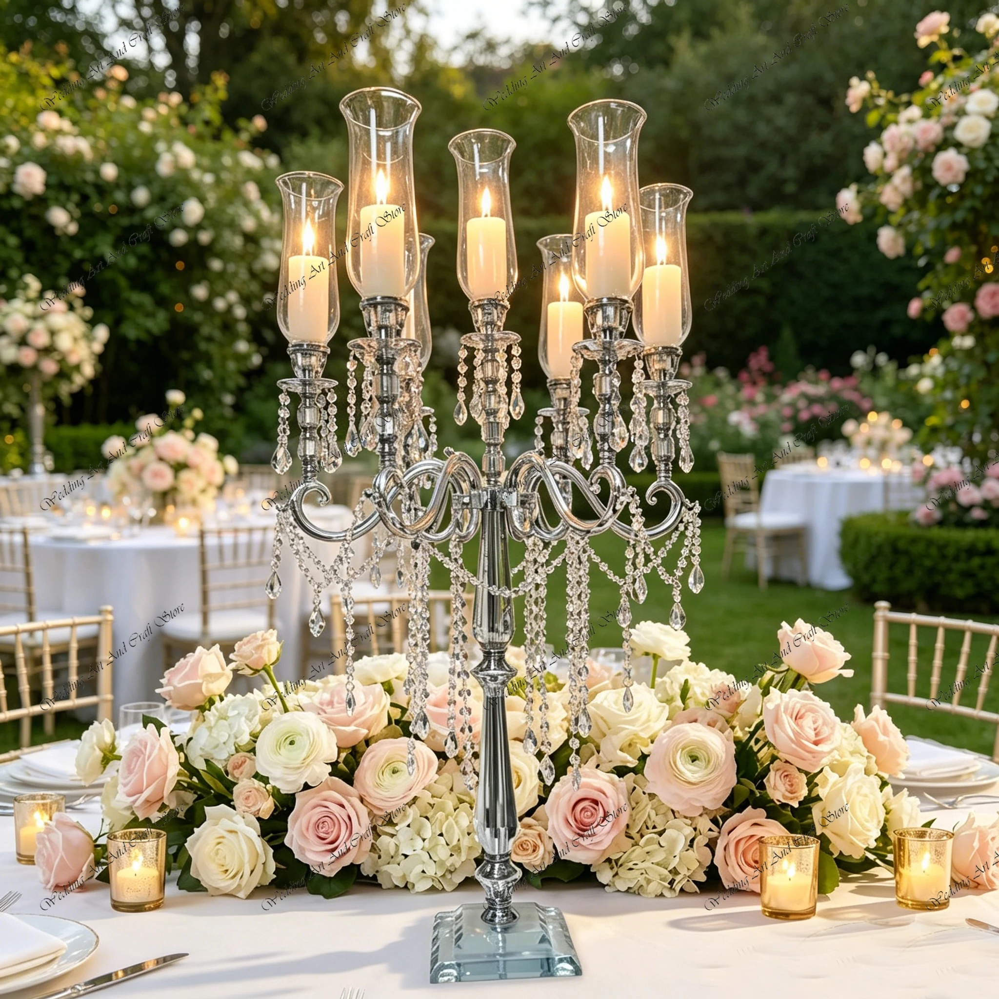 4pcs f30 100-150cm 7 Arms Clear Glass Crystal Candlestick Light Gold Metal Candle Holder for Wedding Table Centerpiece ivy979
4pcs f30 100-150cm 7 Arms Clear Glass Crystal Candlestick Light Gold Metal Candle Holder for Wedding Table Centerpiece ivy979