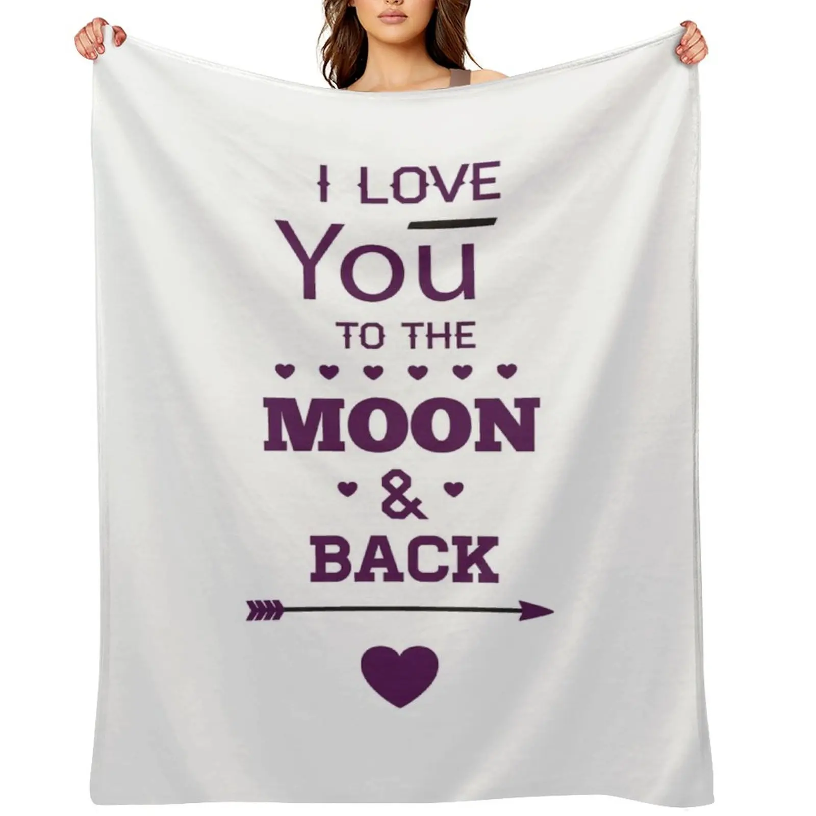 I love you to the moon and back Throw Blanket for sofa Warm Soft Plaid warm winter Blankets
I love you to the moon and back Throw Blanket for sofa Warm Soft Plaid warm winter Blankets