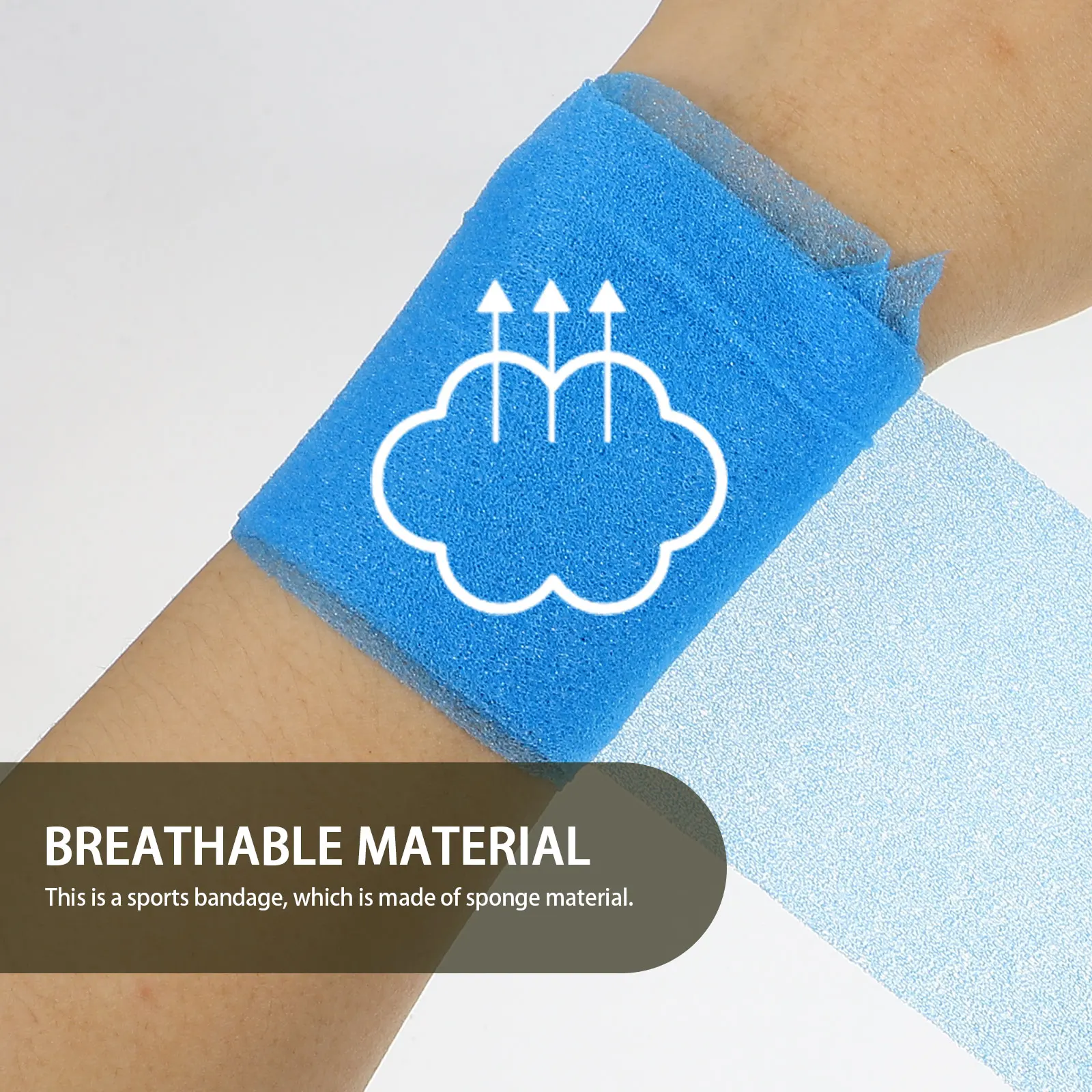 1 Roll Elastic Bandage Wrap Breathable Sports Sponge Bandage For Ankle Wrist Knee Support Skin Protective Wrap For Home Outdoor
1 Roll Elastic Bandage Wrap Breathable Sports Sponge Bandage For Ankle Wrist Knee Support Skin Protective Wrap For Home Outdoor