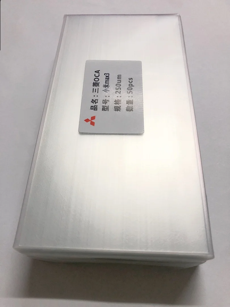 50pcs/Lot Oca FOR Mitsubishi for Xiaomi MI 9 8 5 4 3 MIX MAX 1 2 3 Lite M9 MI9 M8 MI8 MIX2 MIX3 MAX 2 MAX 3 NOTE 2 3 4 OCA
50pcs/Lot Oca FOR Mitsubishi for Xiaomi MI 9 8 5 4 3 MIX MAX 1 2 3 Lite M9 MI9 M8 MI8 MIX2 MIX3 MAX 2 MAX 3 NOTE 2 3 4 OCA