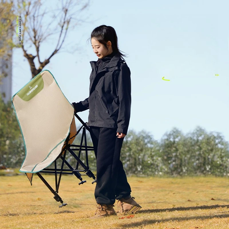 Professional Wild Fishing Moon Chair, High Back Ergonomic Support, Wear-Resistant Oxford Fabric, Portable Folding for Hike
Professional Wild Fishing Moon Chair, High Back Ergonomic Support, Wear-Resistant Oxford Fabric, Portable Folding for Hike