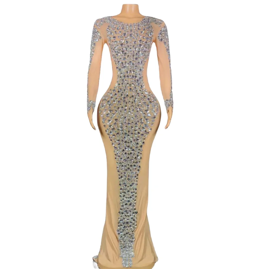 Stunning Long Dress For Women Sheer Mesh Elegant Evening Prom Birthday Outfit Celebrate Clubbing Goddess 2024 Drag Queen Costume
Stunning Long Dress For Women Sheer Mesh Elegant Evening Prom Birthday Outfit Celebrate Clubbing Goddess 2024 Drag Queen Costume