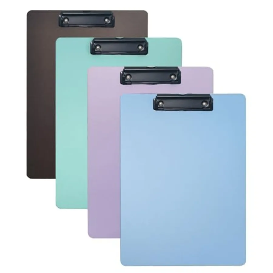 4-Pack Plastic Clipboards, Assorted Colors Clipoard with Low Profile Clip, Clip Boards for Students, Teachers, Doctors, Nurses,
4-Pack Plastic Clipboards, Assorted Colors Clipoard with Low Profile Clip, Clip Boards for Students, Teachers, Doctors, Nurses,