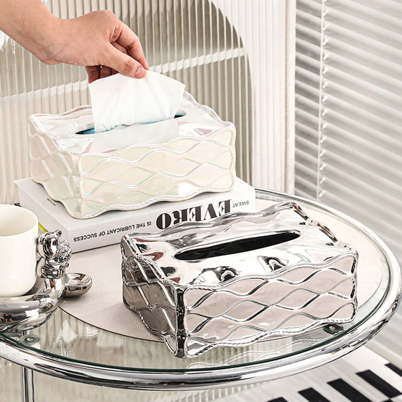 Nordic Ceramic Tissue Box Living Room Coffee Table Dining Table Paper Box Decorative Paper Box Home Decoration Accessories
Nordic Ceramic Tissue Box Living Room Coffee Table Dining Table Paper Box Decorative Paper Box Home Decoration Accessories