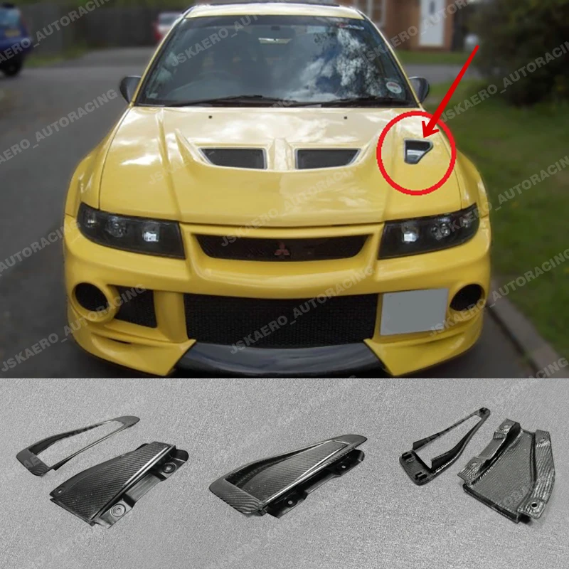For Mitsubishi Evolution EVO 5 6 Carbon Fiber Front Hood Scoop Air Intake Ducts
For Mitsubishi Evolution EVO 5 6 Carbon Fiber Front Hood Scoop Air Intake Ducts