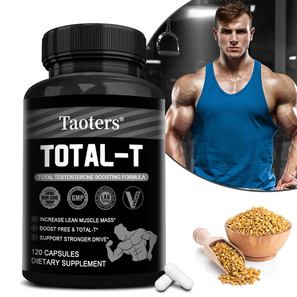 Supports Healthy Muscle Levels - Men's Supplement, Energy and Vitality Booster, Supports Strength and Endurance
Supports Healthy Muscle Levels - Men's Supplement, Energy and Vitality Booster, Supports Strength and Endurance