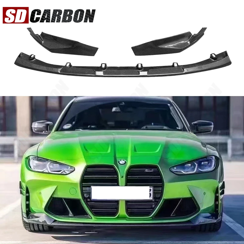 For BMW M3 G80 M4 G82 G83 MP Style Carbon Fiber Car Front Bumper Diverter Spoiler Diffuser Front lip chin Car Accessories
For BMW M3 G80 M4 G82 G83 MP Style Carbon Fiber Car Front Bumper Diverter Spoiler Diffuser Front lip chin Car Accessories