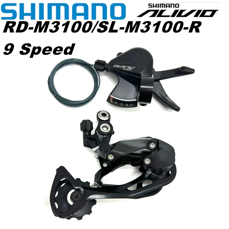 SHIMANO ALIVIO M3100 9V Suit Shifter Lever Rear Derailleur SGS 9S Mini Groupset For MTB Bicycle Mountain Bike Original Parts
SHIMANO ALIVIO M3100 9V Suit Shifter Lever Rear Derailleur SGS 9S Mini Groupset For MTB Bicycle Mountain Bike Original Parts