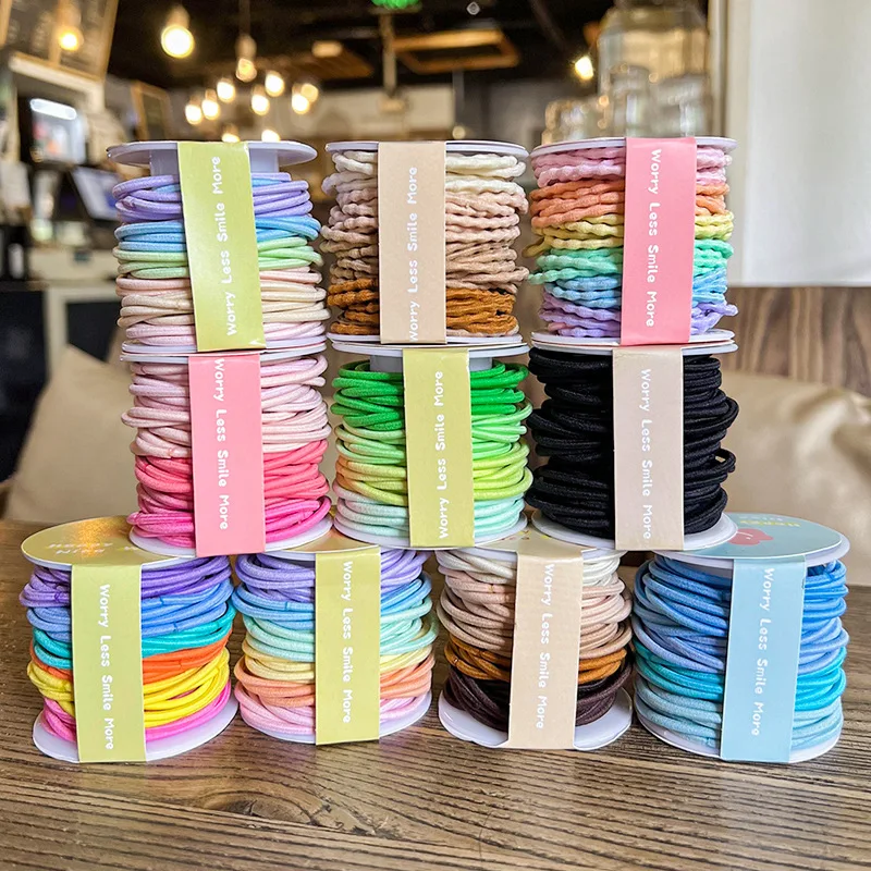 48pcs/lot Scrunchies Girls Korean Elastic Rubber Bands Hair Tie Black Multicolor Hair Accessories For Hair Ropes Headwear
48pcs/lot Scrunchies Girls Korean Elastic Rubber Bands Hair Tie Black Multicolor Hair Accessories For Hair Ropes Headwear