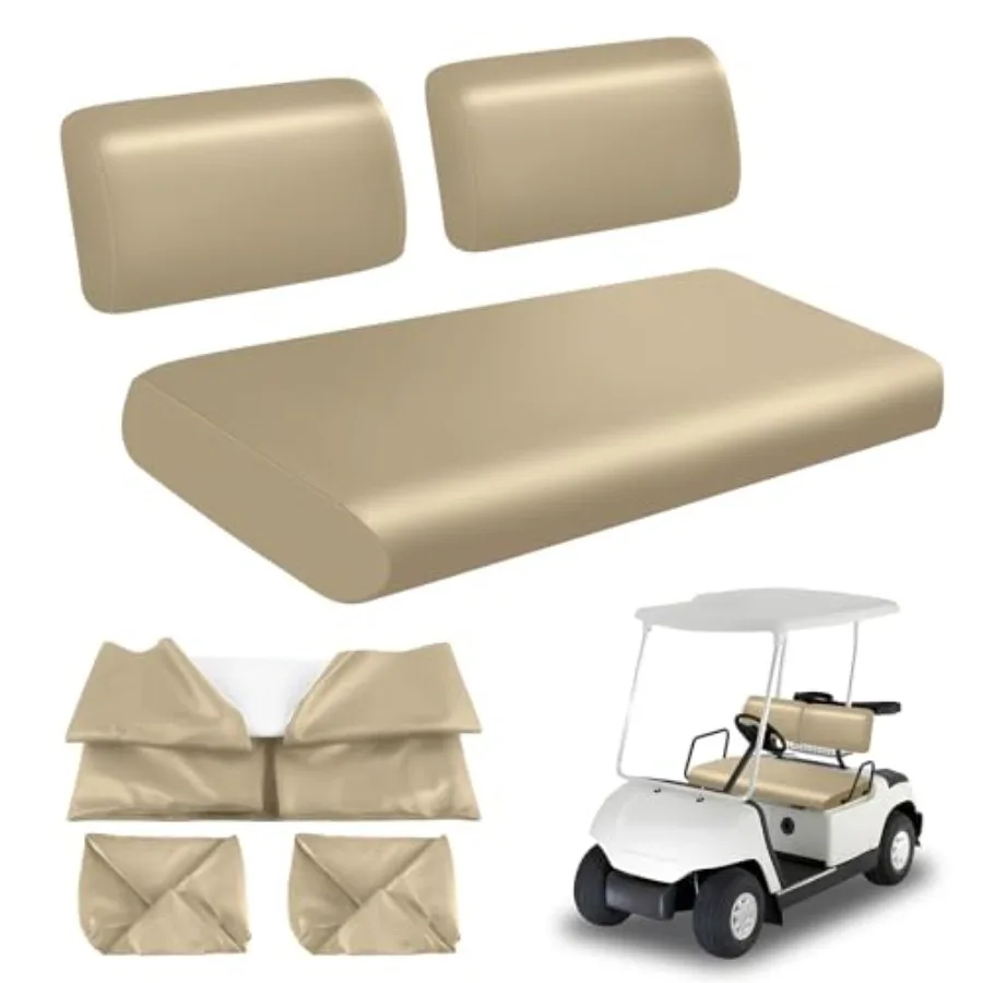 Golf Cart Front Seat Covers Staple On Replacement for Yamaha G11 G14 G16 G19 G20 G21 G22 Golf Cart Seat Beige Micro Fiber Leath
Golf Cart Front Seat Covers Staple On Replacement for Yamaha G11 G14 G16 G19 G20 G21 G22 Golf Cart Seat Beige Micro Fiber Leath