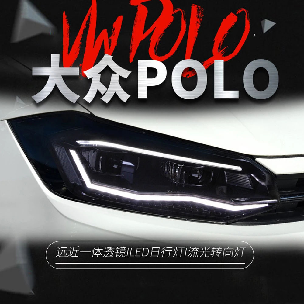 For Volkswagen Polo 2019 LED Headlight Assembly Dynamic Streamer Turn Signal Indicator Lighting Head Lamp Daytime Running Light
For Volkswagen Polo 2019 LED Headlight Assembly Dynamic Streamer Turn Signal Indicator Lighting Head Lamp Daytime Running Light