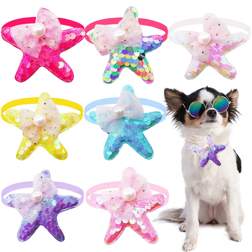 50PCS Pet Dog Bow Tie Collar Fashion Shiny Small Dog Cat Bowties Neckties For Spring Dogs Grooming Accessories Pet Products
50PCS Pet Dog Bow Tie Collar Fashion Shiny Small Dog Cat Bowties Neckties For Spring Dogs Grooming Accessories Pet Products