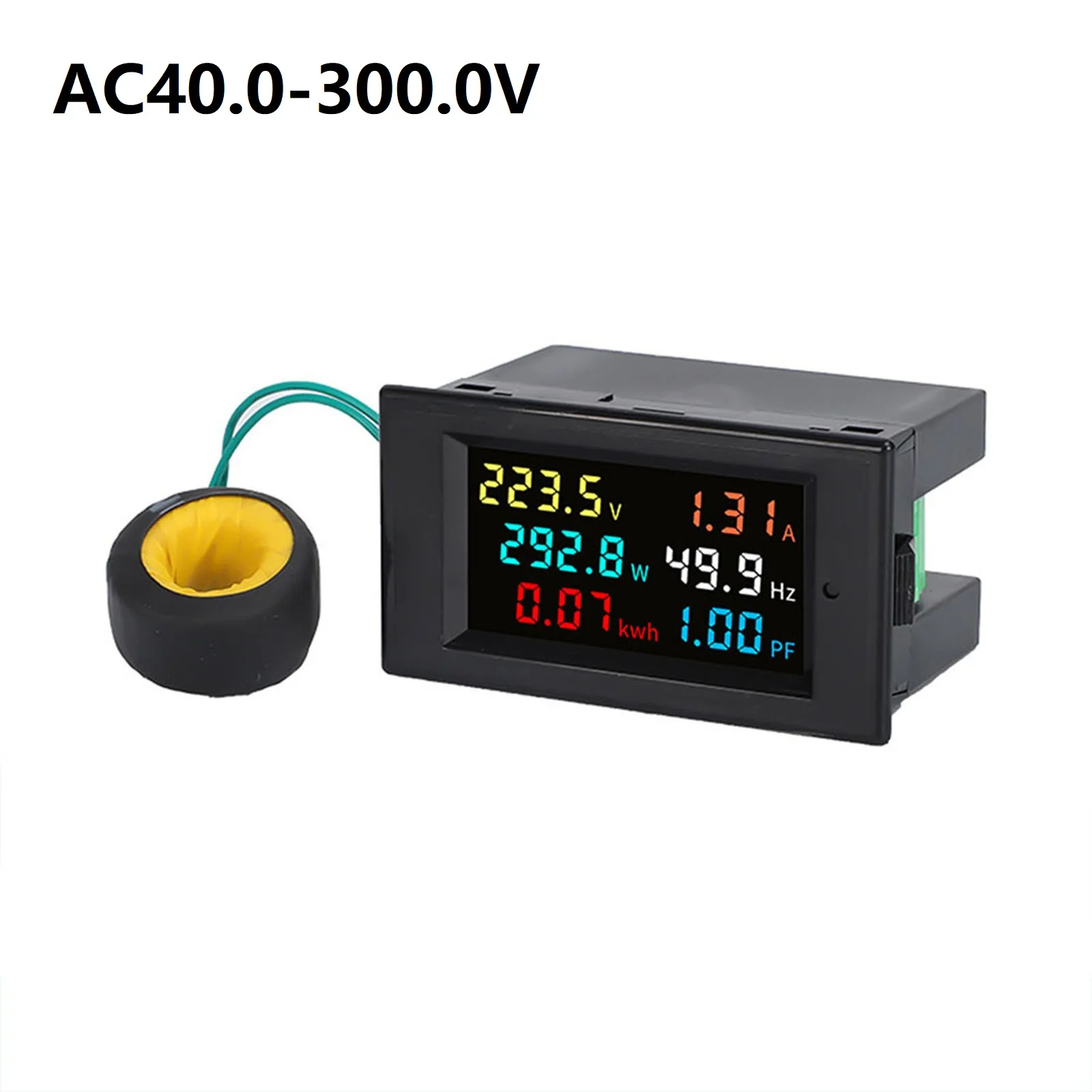 1set AC40-300V 100A Digital Volt Amp Watt Detector Voltage Current Power Factor Meter Electrical Equipment Supplies Accessories
1set AC40-300V 100A Digital Volt Amp Watt Detector Voltage Current Power Factor Meter Electrical Equipment Supplies Accessories