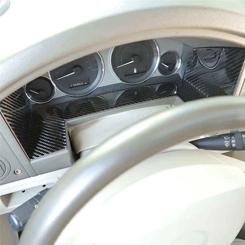 Превосходный-для Jeep Commander 2006-2010, углеродное волокно, крышка приборной панели автомобиля, декоративная наклейка, запасные части
Превосходный-для Jeep Commander 2006-2010, углеродное волокно, крышка приборной панели автомобиля, декоративная наклейка, запасные части