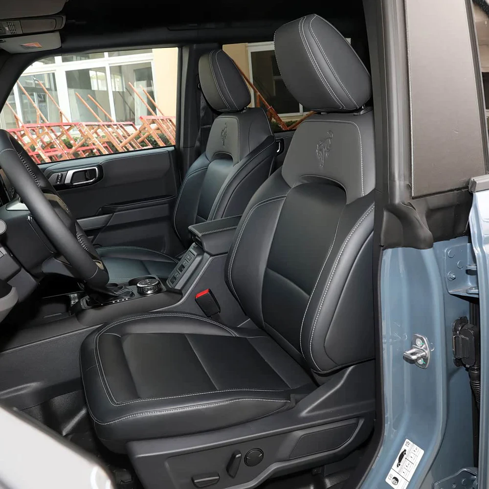 Специальные чехлы для сидений автомобиля Ford Bronco 2024-2025 из искусственной кожи, защитные накладки, аксессуары для стайлинга автомобиля
Специальные чехлы для сидений автомобиля Ford Bronco 2024-2025 из искусственной кожи, защитные накладки, аксессуары для стайлинга автомобиля